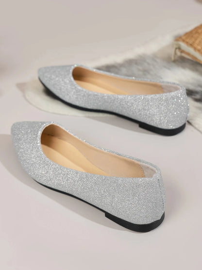 New Arrival 2024 Women Pointed Toe Beautiful and Fashion Summer Shoes Flat Ballerina Comfortable Casual Women Shoes